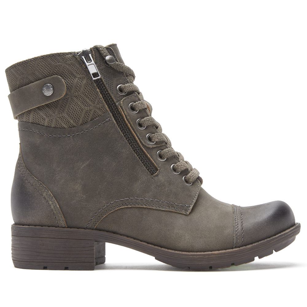 Botas Rockport Mulher Cinzentas - Cobb Hill Alessia Bethany 2 - 56421DRBA